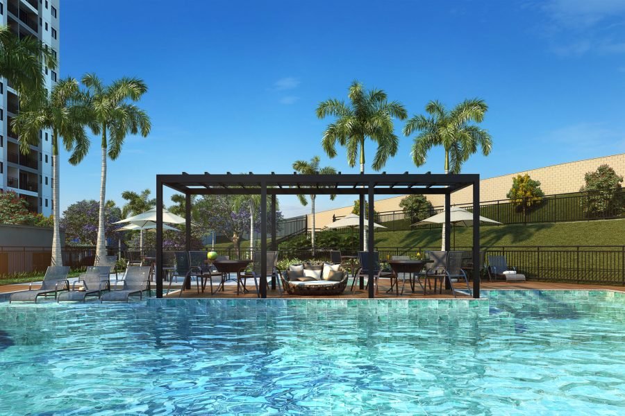 Zenith-Piscina Adulto com Deck Molhado